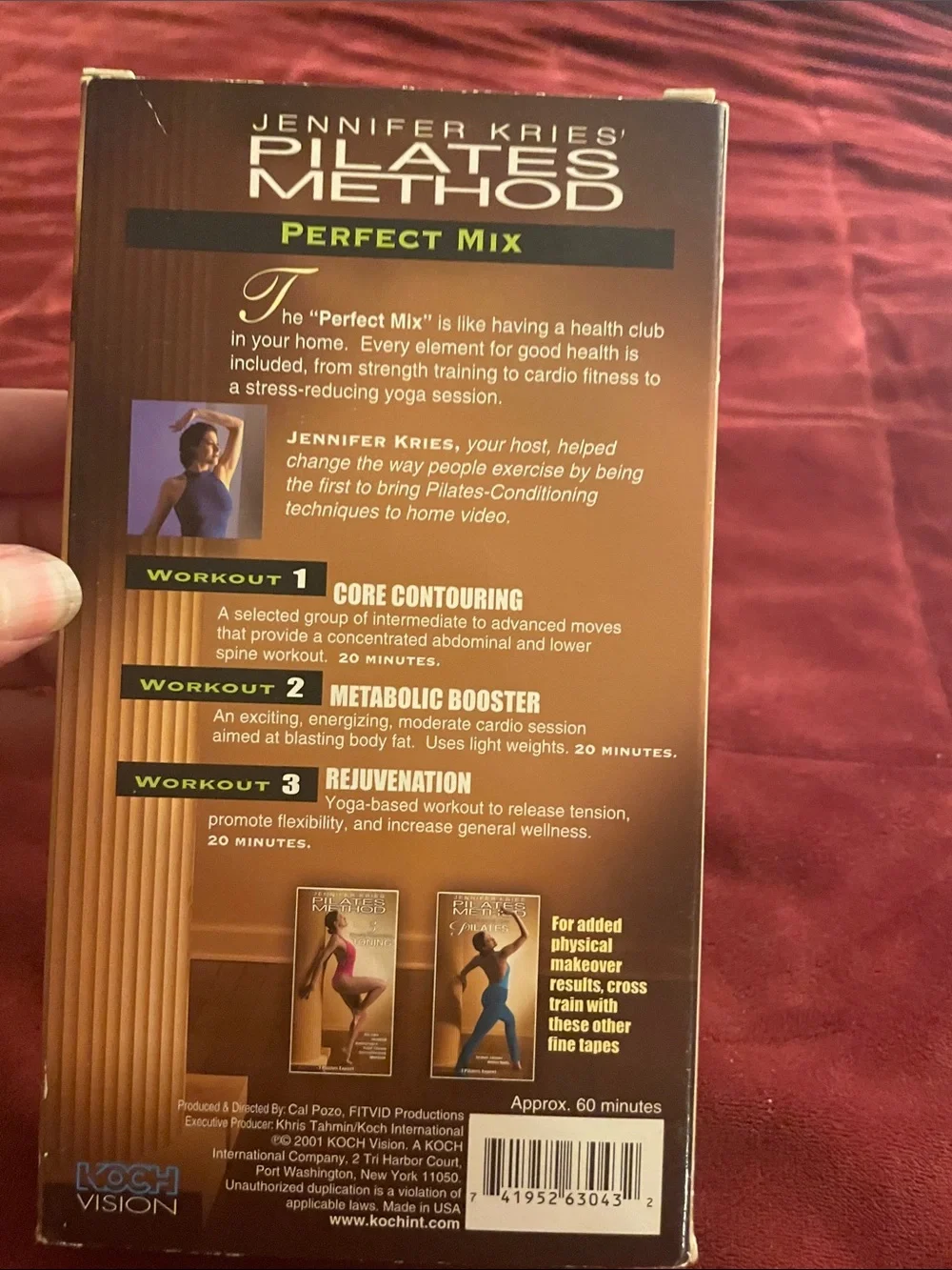 Pilates Method - Green Leotard Instructional Video